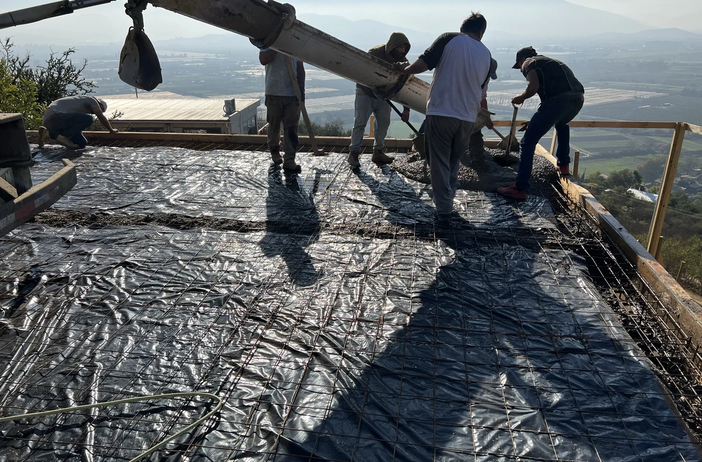 Obra Gruesa en Pendiente Quillota